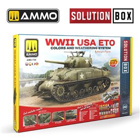 SOLUTION BOX 20 � WWII USA ETO. Colors a