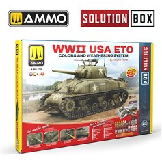 SOLUTION BOX 20 � WWII USA ETO. Colors a