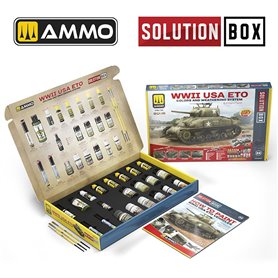 SOLUTION BOX 20 � WWII USA ETO. Colors a