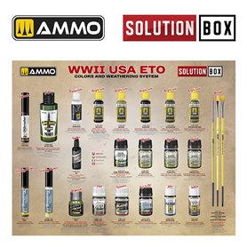 SOLUTION BOX 20 � WWII USA ETO. Colors a
