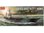 Academy 1:800 USS Kitty Hawk CV-63