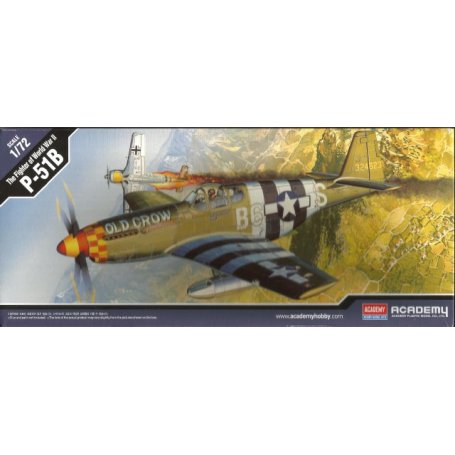 ACADEMY 1667 P-51B MUSTANG - 12464