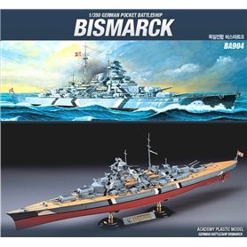 Academy 1:350 Pancernik Bismarck