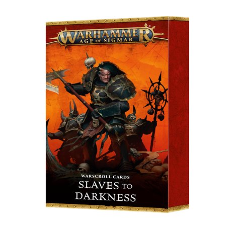 WARSCROLL CARD Slaves To Darkness