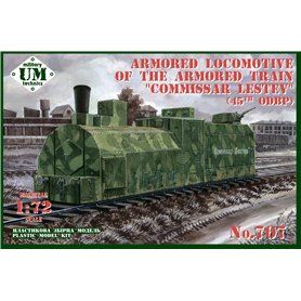 UMMT 707 Armored Locomotive of The Armored Train "Commisar Lestev"