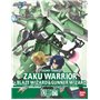 Bandai 1:100 ZAKU WARRIOR + BLAZE WIZARD & GUNNER WIZARD