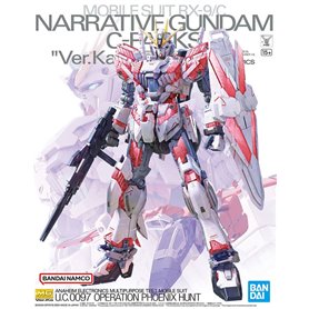 Bandai 66308 MG 1/100 NARRATIVE GUNDAM C-PACKS Ver.Ka