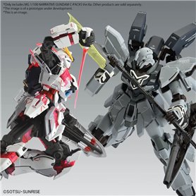 Bandai 66308 MG 1/100 NARRATIVE GUNDAM C-PACKS Ver.Ka