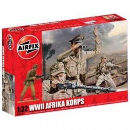 Airfix 1:32 Afrika Korps WWII | 47 figurines | 