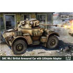 IBG 72148 DAC Mk.I British Armoured Car with Littlejohn Adapter