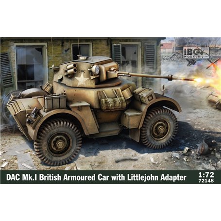 IBG 72148 DAC Mk.I British Armoured Car with Littlejohn Adapter