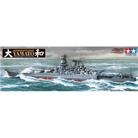 Tamiya 1:350 IJN Yamato - JAPANESE BATTLESHIP - model z roku 2013