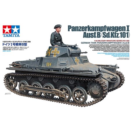 Tamiya 1:35 Panzerkampfwagen I Ausf.B - GERMAN TANK