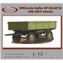 GMU 72005 2-Axle Trailer UP(U2-AP-3) w/ZIS-5 Wheels