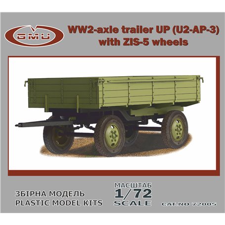 GMU 72005 2-Axle Trailer UP(U2-AP-3) w/ZIS-5 Wheels