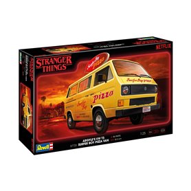 Revell 07725 1/25 Argyle's VW T3 Surfer Boy Pizza Van (Stranger Things)