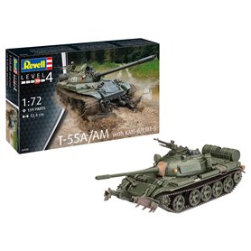 Revell 63328 Model Set 1/72 T-55A/AM w/ KMT-6/EMT-5