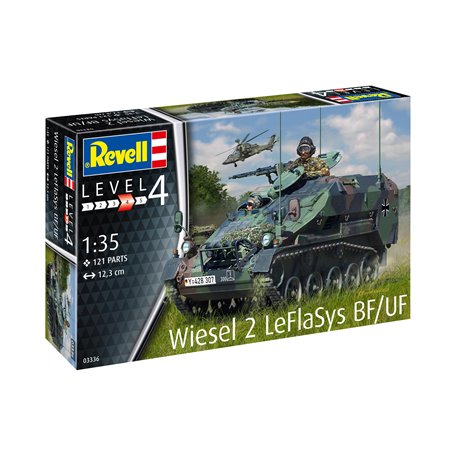 Revell 63336 Model Set 1/35 Wiesel 2 LeFlaSys BF/UF