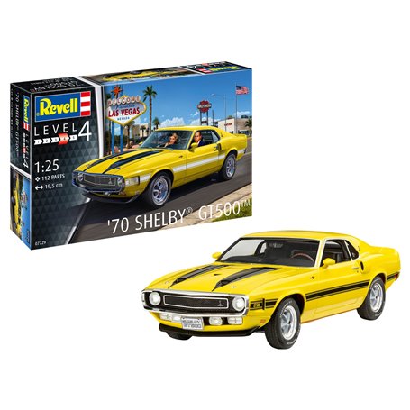 Revell 67729 Model Set 1/25 '70 Shelby Mustang GT500