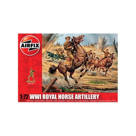 Airfix 1:72 ROYAL HORSE ARTILLERY / WWI | 12 figurines | 