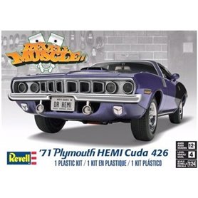 Monogram 1:24 Plymouth Hemi Cuda - 1971