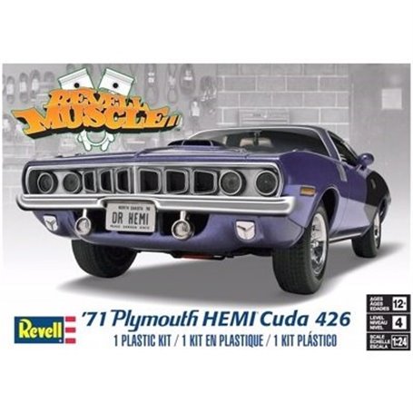 Monogram 1:24 Plymouth Hemi Cuda - 1971