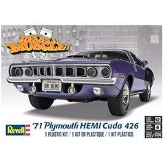 Monogram 1:24 Plymouth Hemi Cuda - 1971