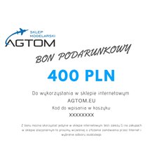 Bon podarunkowy 400zł