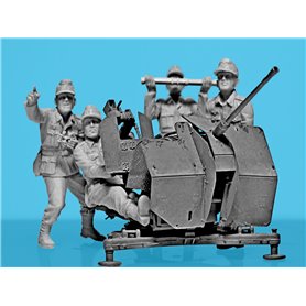 ICM 35718 2cm Flak 38 with Crew