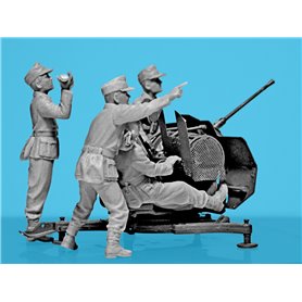 ICM 35718 2cm Flak 38 with Crew