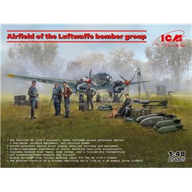 ICM DS4805 Airfield of The Luftwaffe Bomber Group