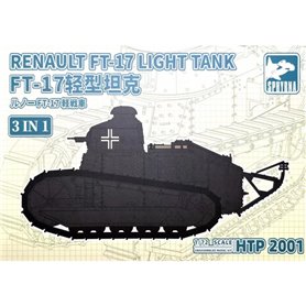 Sphyrna HTP2001 Renault FT-17 Tank (Three-in-One)