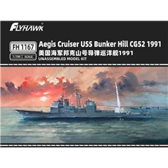 Flyhawk 1:700 USS Bunker Hill CG-52 1991 