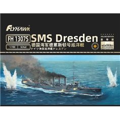 Flyhawk 1:700 SMS Dresden - DELUXE EDITION