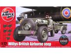 Airfix 1:76 Willis Jeep z przyczepą