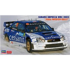 Hasegawa 20707 Subaru Impreza WRC 2005 "2006 Swedish Rally"