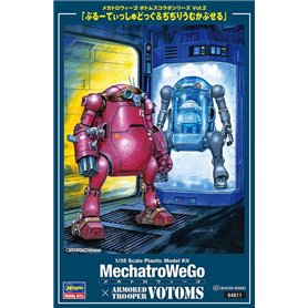 Hasegawa 64811 MechatroWeGo VOTOMS Collab Series Vol.2 “Brutishdog & Dilidiumcapsule”