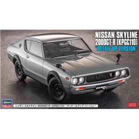 Hasegawa SP606-52406 Nissan Skyline 2000GT-R (KPGC110) "Detail Up Version"