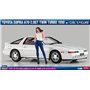 Hasegawa SP614-52414 Toyota Supra A70 2.0GT Twin Turbo 1990 w/ Girl's Figure