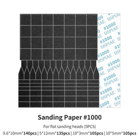 DSPIAE SP-ES10 Sanding Paper 1000 Grit