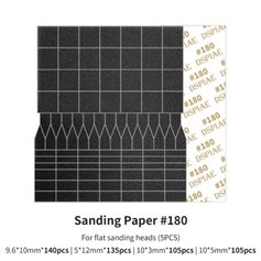 DSPIAE Papierki ścierne SANDING PAPER - gradacja 180