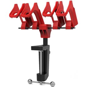 DSPIAE Stojak na 4 aerografy 4-SLOT AIRBRUSH RACK
