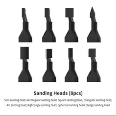 DSPIAE RA-10 Sanding Heads (8 pcs)