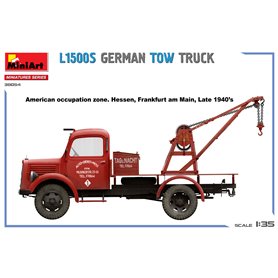 Mini Art 1:35 L1500S - GERMAN TOW TRUCK