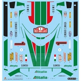 Italeri 1:12 Lancia Stratos HF Gr.4 Monte Carlo Rally 1977