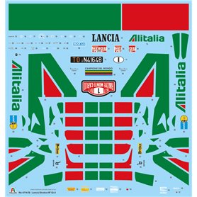 Italeri 1:12 Lancia Stratos HF Gr.4 Monte Carlo Rally 1977