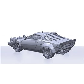 Italeri 1:12 Lancia Stratos HF Gr.4 Monte Carlo Rally 1977
