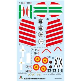 Italeri 1:72 CANT Z 501 Gabbiano