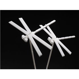 Tamiya Profile polistyrenowe PLASTIC BEAMS 3MM SQUARE TUBE - 5szt.