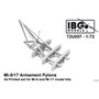 IBG 72U057 Mi-8/17 Armament Pylons 3D Printed Set